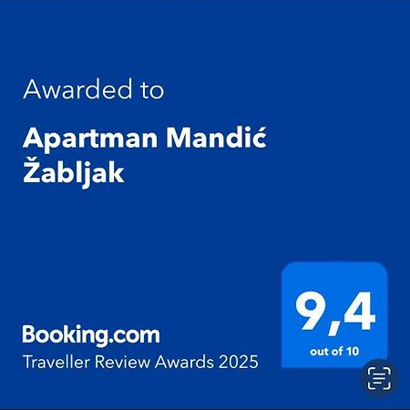 Apartman Mandic Zabljak Luaran gambar