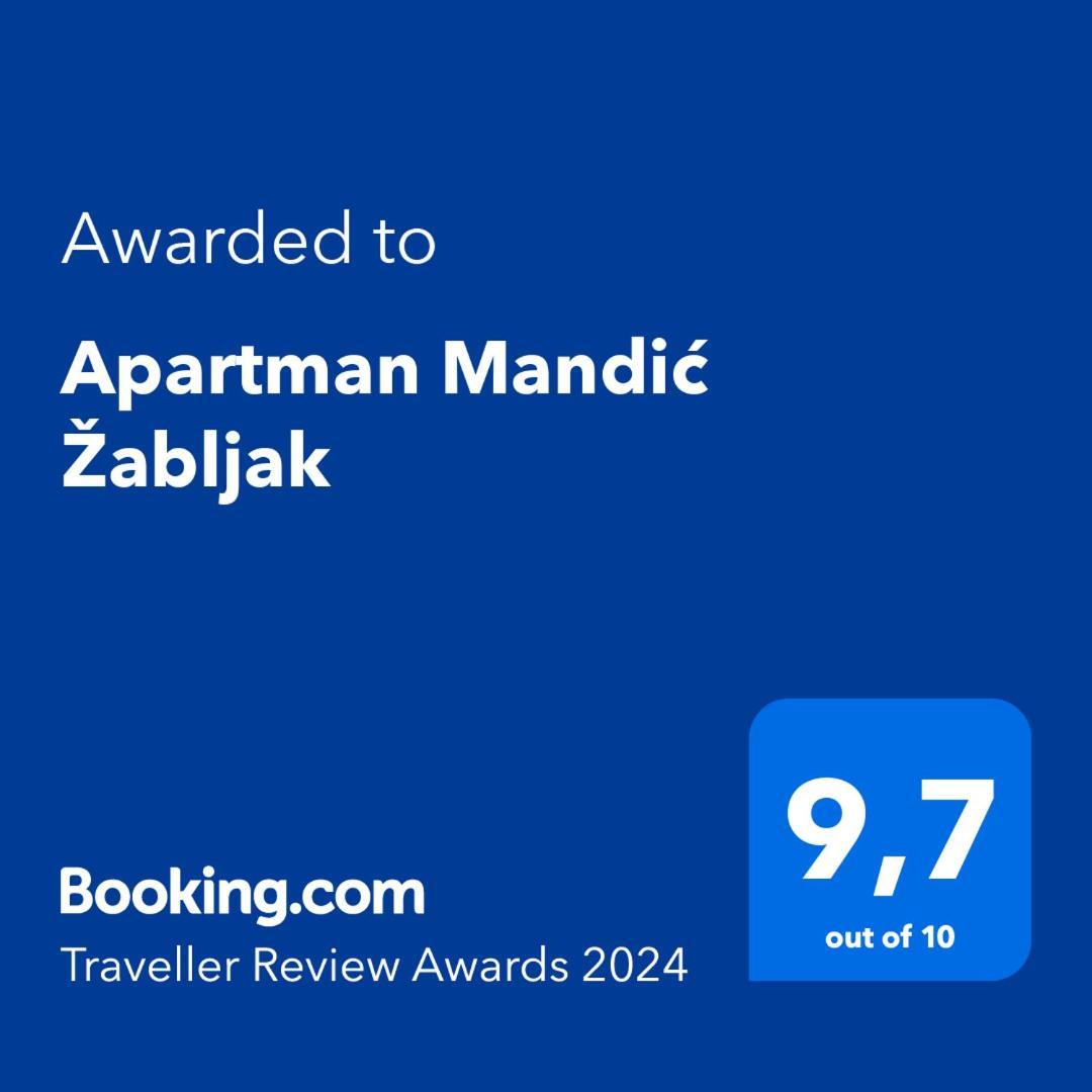 Apartman Mandic Zabljak Luaran gambar